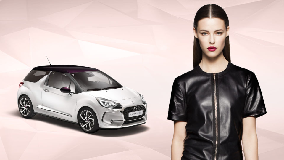 DS 3 GIVENCHY - Tipico esempio di bella automobile e - soprattutto - bella donna