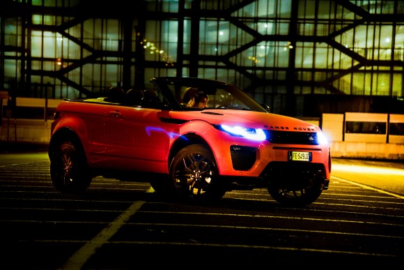 ORANGE @RANGE ROVER EVOQUE CONVERTIBLE ©lucaromanopix