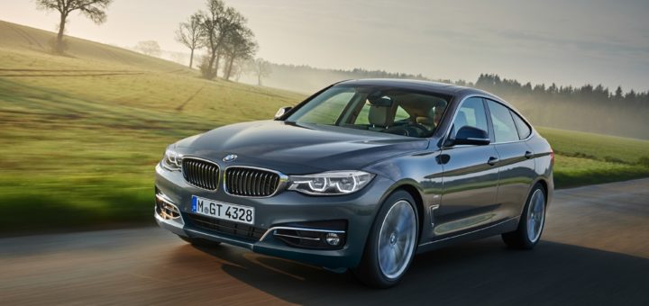 BMW 330i GT Luxury Arktikgrau